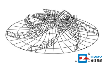 節(jié)能水泵三元流葉輪設計圖